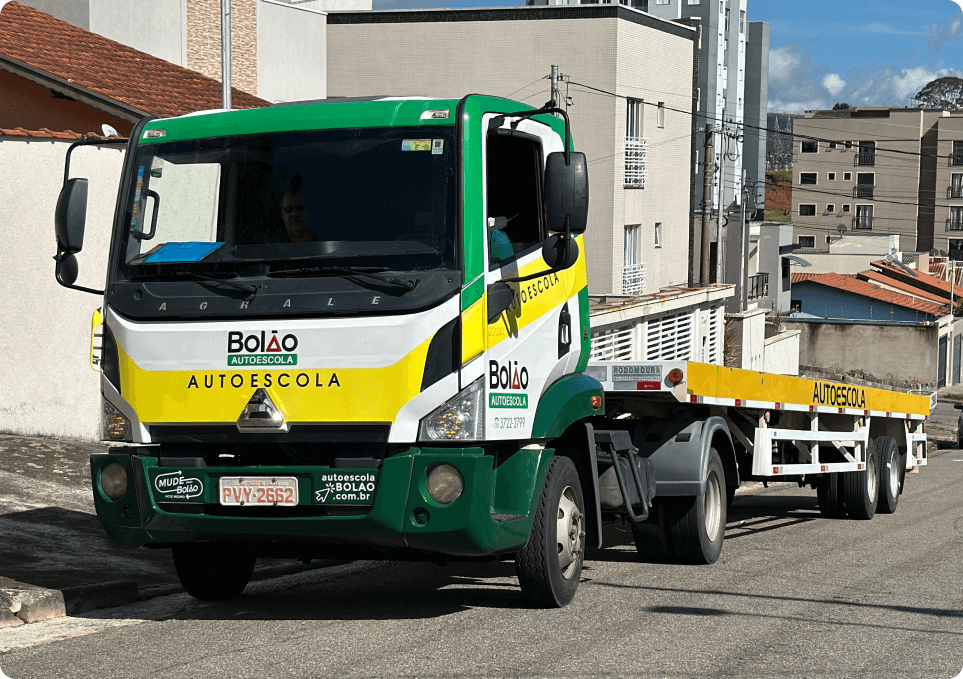 carreta da auto escola bolão